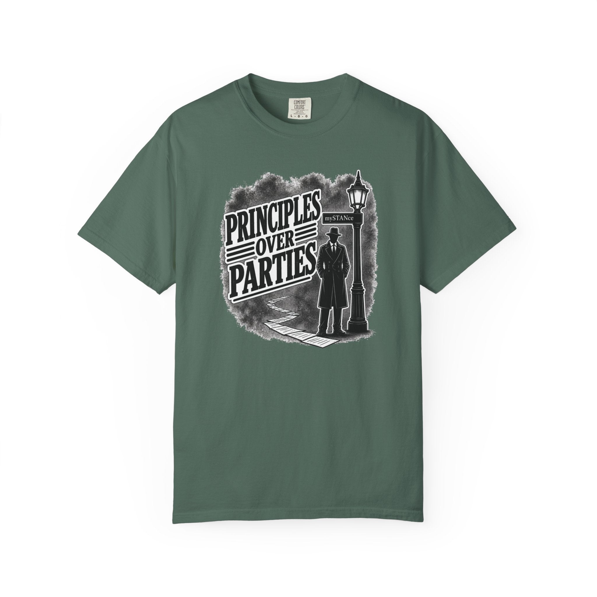 Principles Over Parties – mySTANce Noir T-Shirt