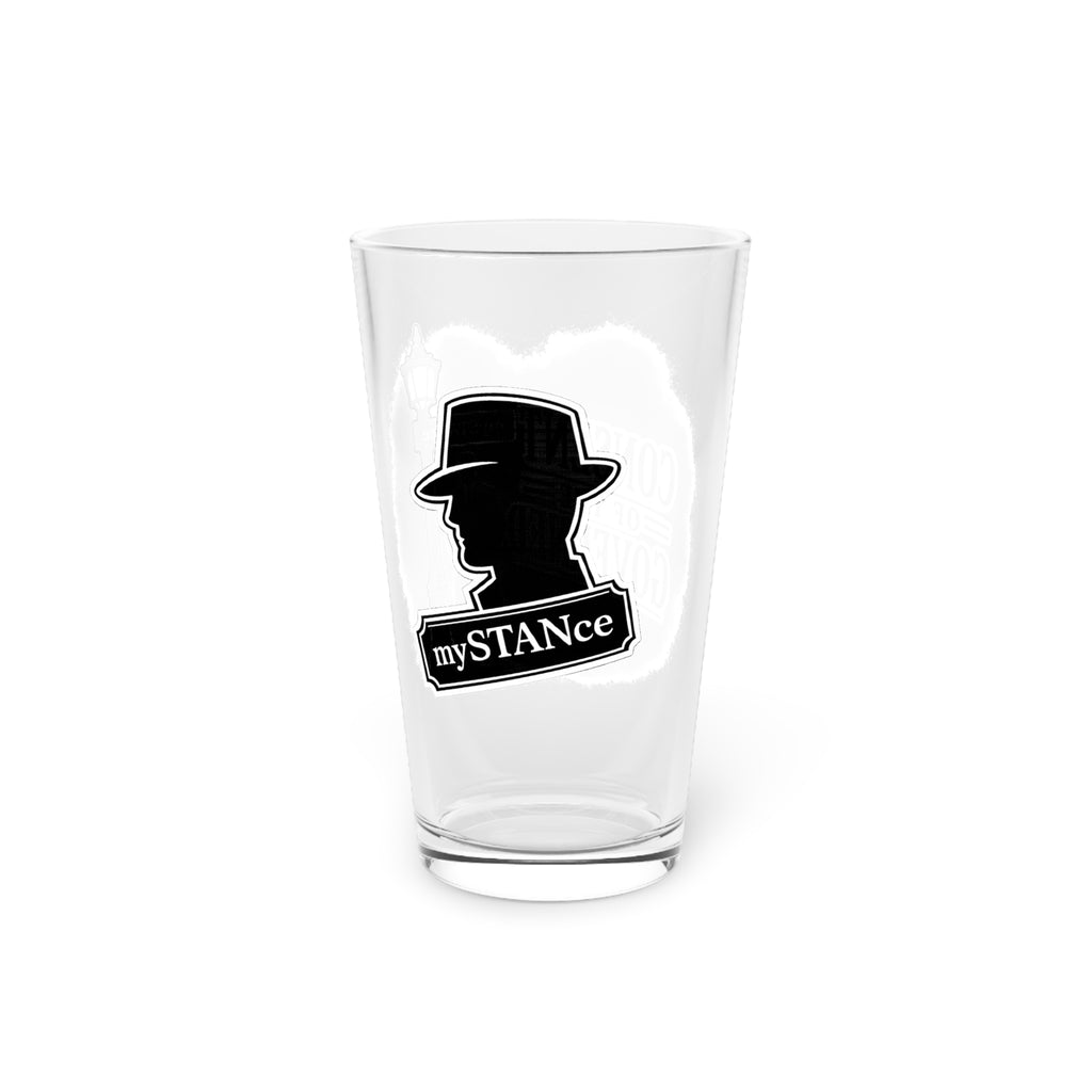 Consent of the Governed 16oz Pint Glass — Political Statement Beer Glass