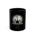 The Hour of Decision | Vintage Film Noir Detective Clock Black Mug (11oz, 15oz).