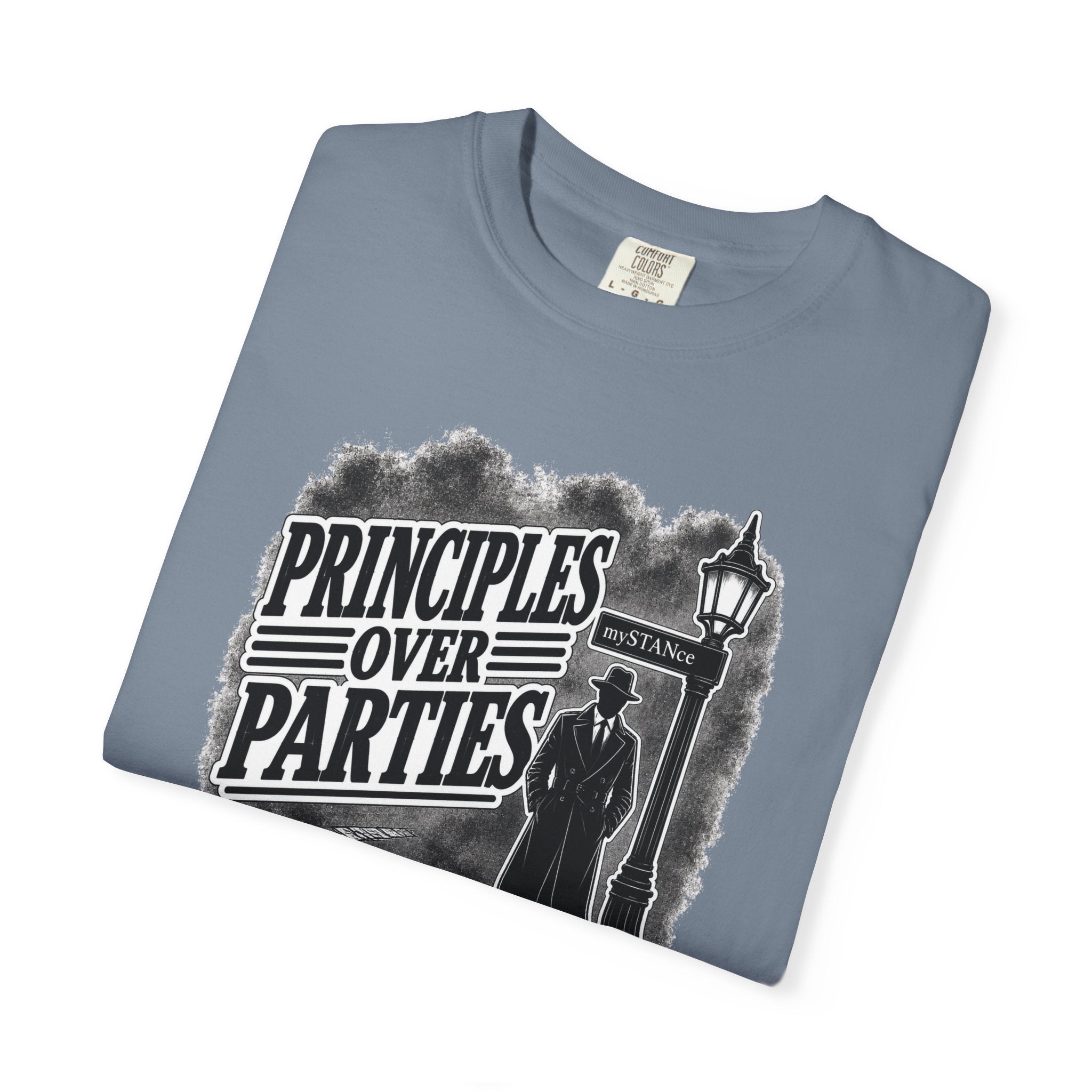 Principles Over Parties – mySTANce Noir T-Shirt