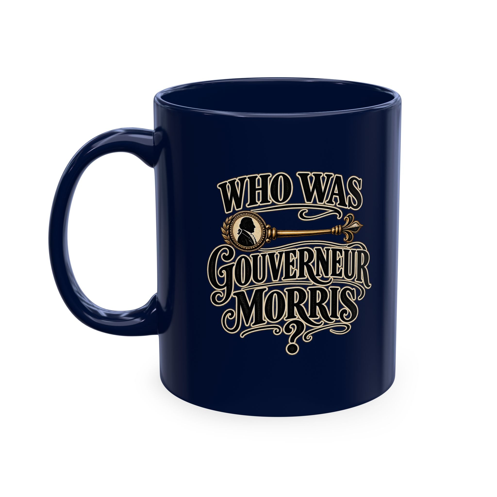 mySTANce Mystery Man Ceramic Mug | 11 oz Vintage Noir Coffee Cup