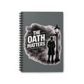 The Oath Matters Spiral Notebook — Vintage Detective Ruled Journal