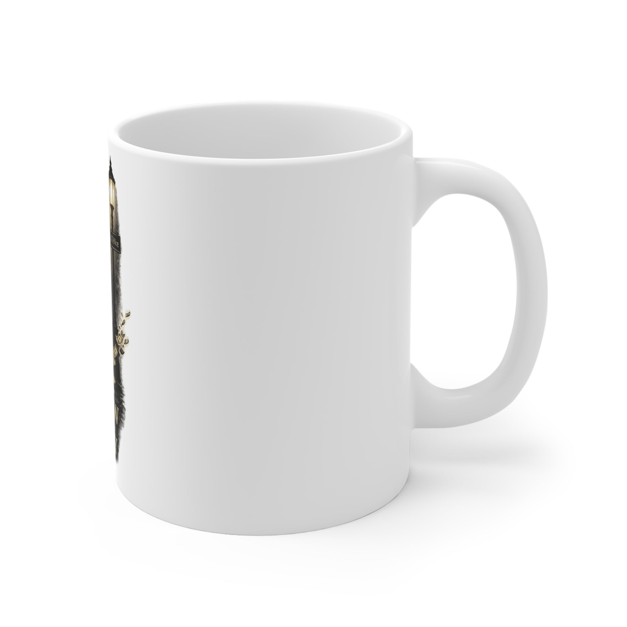 Follow the Money Detective Coffee Mug | Vintage Film Noir Mug | Mystery Lover Gift | mySTANce Collectible | 11oz & 15oz Ceramic Mug