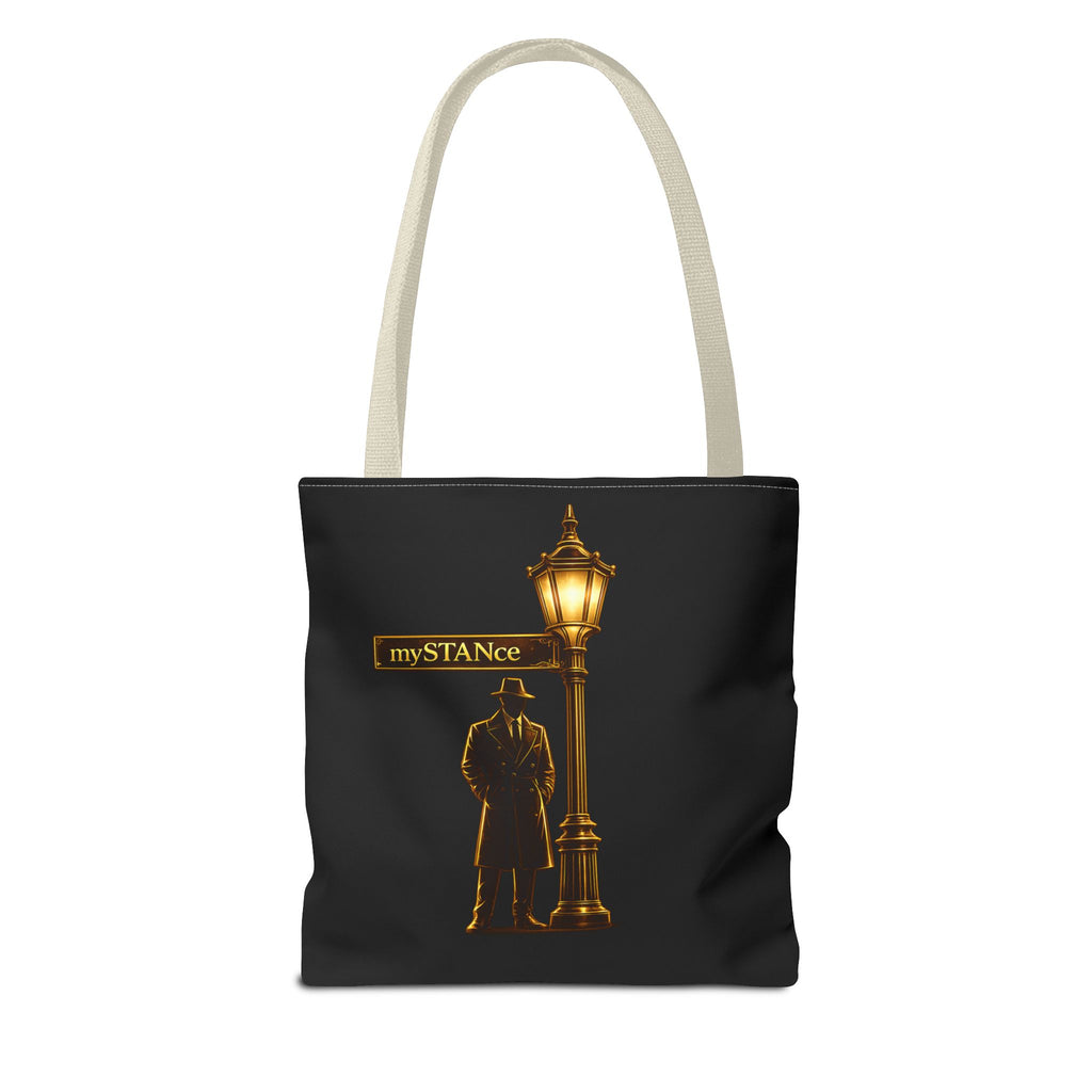We The People Still My STANce Tote Bag — Political Statement Black AOP Tote