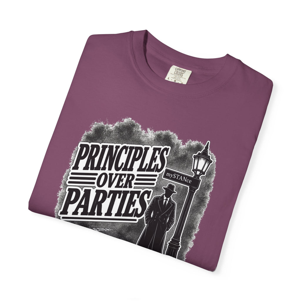 Principles Over Parties – mySTANce Noir T-Shirt