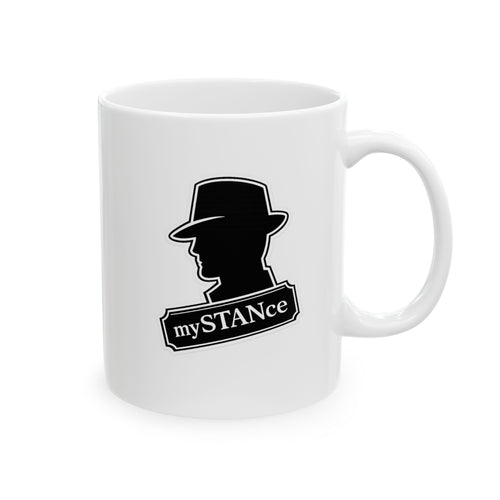 "Great American Accomplishment " Ceramic Mug — Noir Lamppost Design (11oz, 15oz)