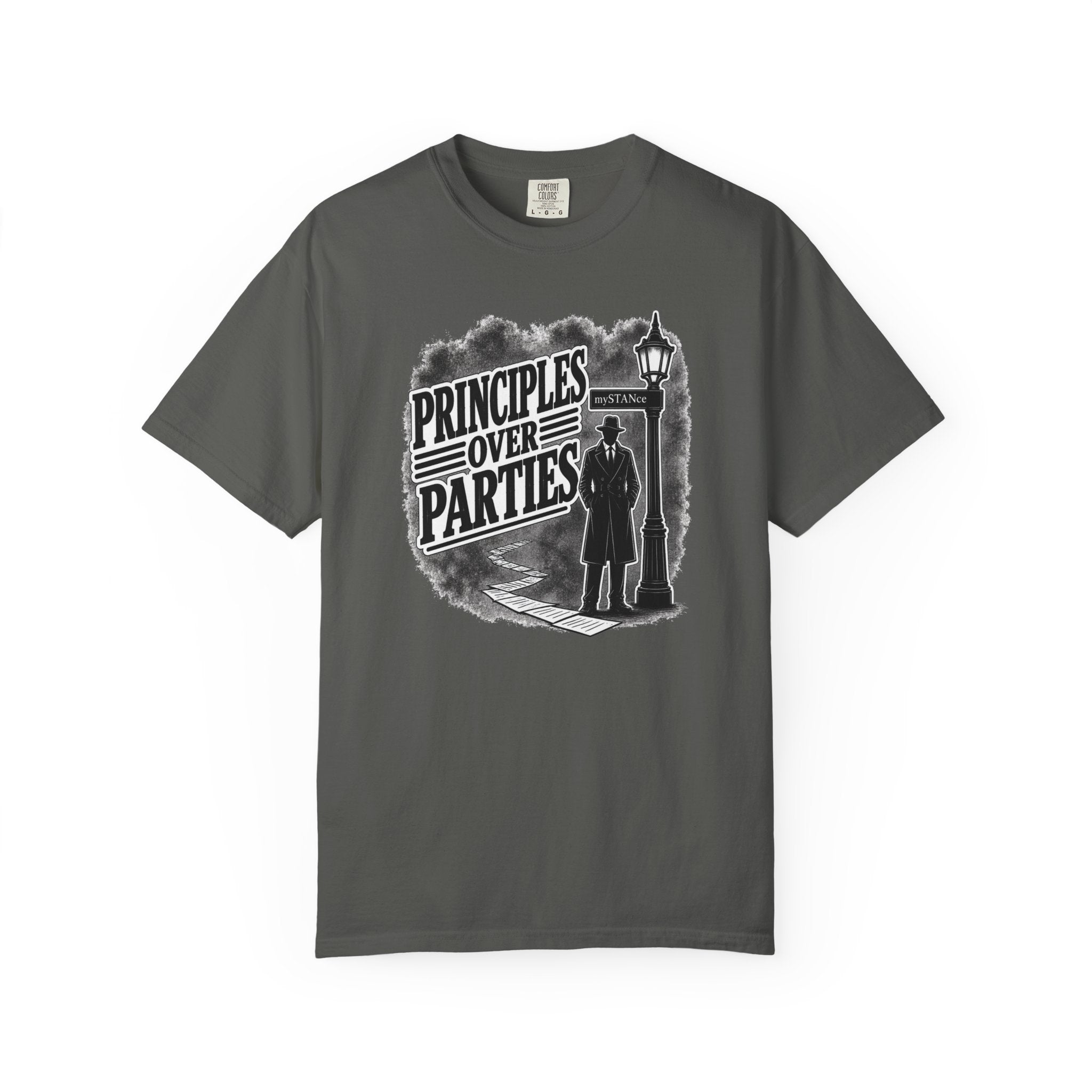 Principles Over Parties – mySTANce Noir T-Shirt
