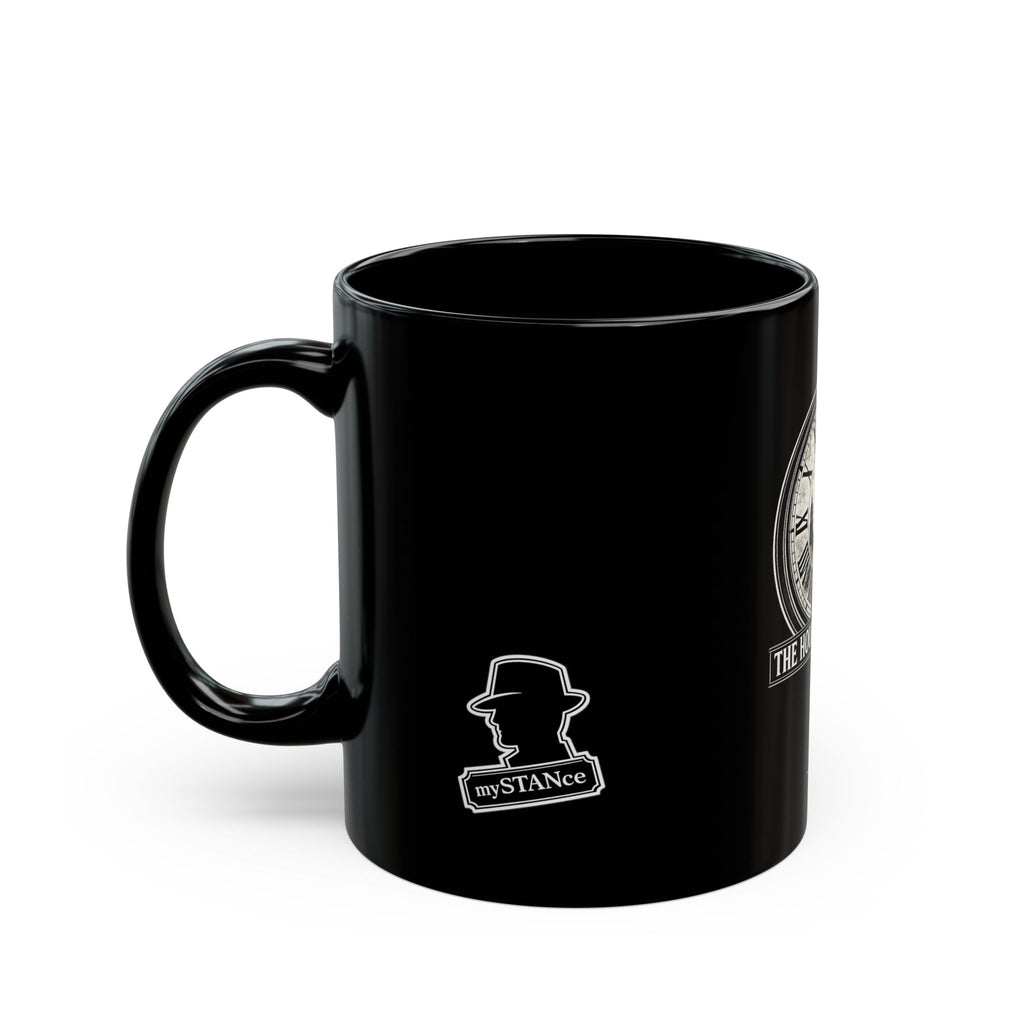 The Hour of Decision | Vintage Film Noir Detective Clock Black Mug (11oz, 15oz).