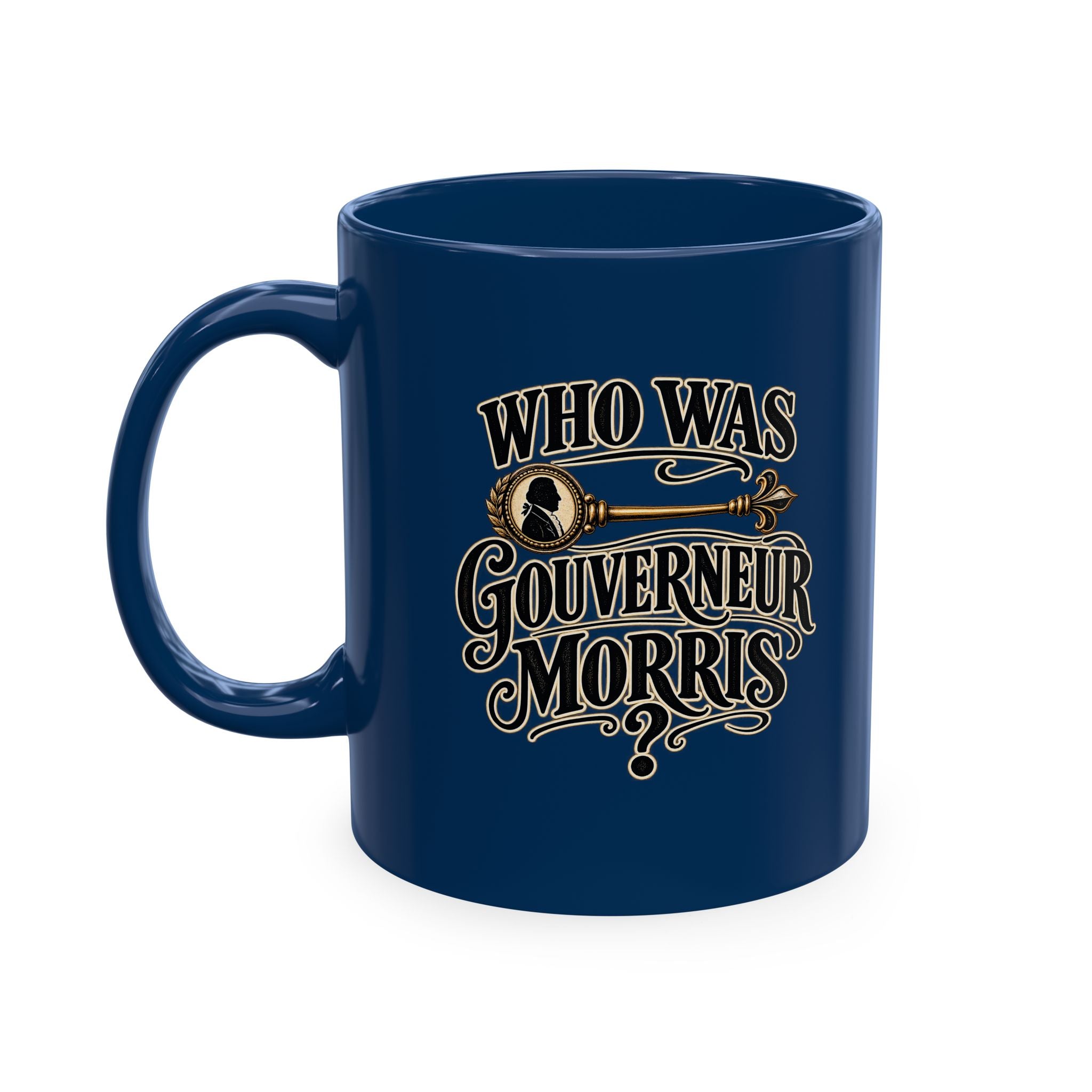 mySTANce Mystery Man Ceramic Mug | 11 oz Vintage Noir Coffee Cup