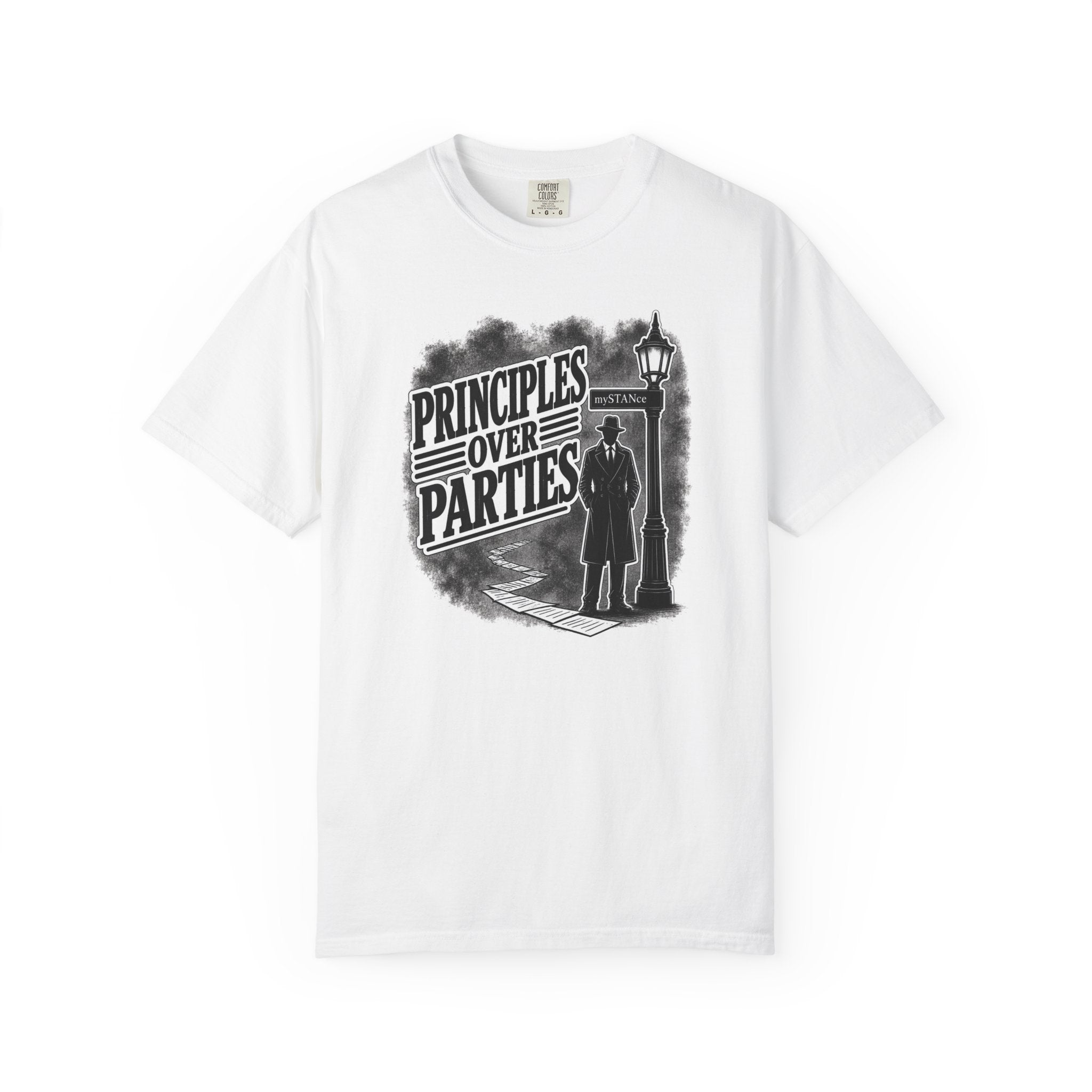 Principles Over Parties – mySTANce Noir T-Shirt