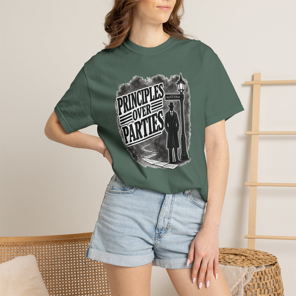 Principles Over Parties – mySTANce Noir T-Shirt