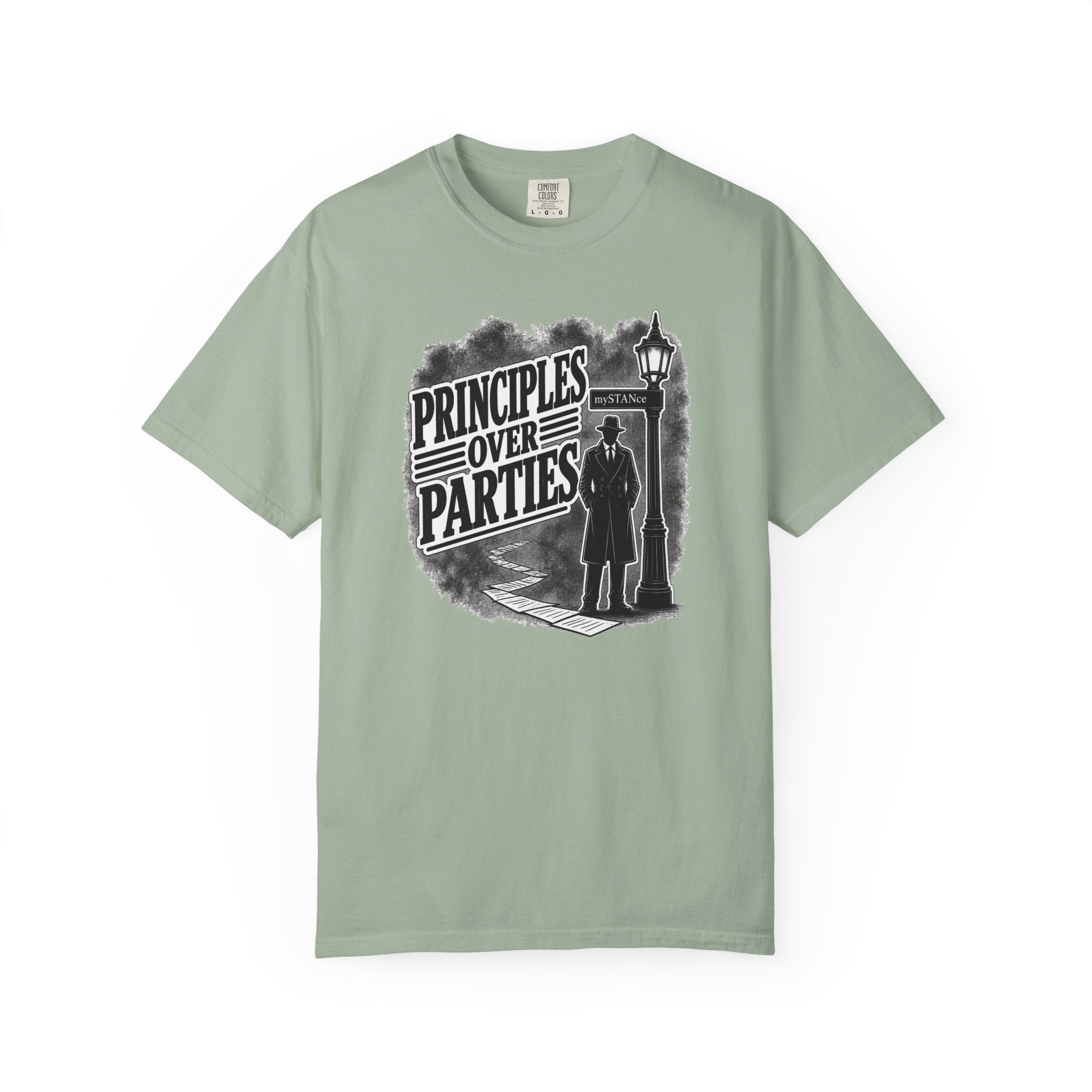 Principles Over Parties – mySTANce Noir T-Shirt