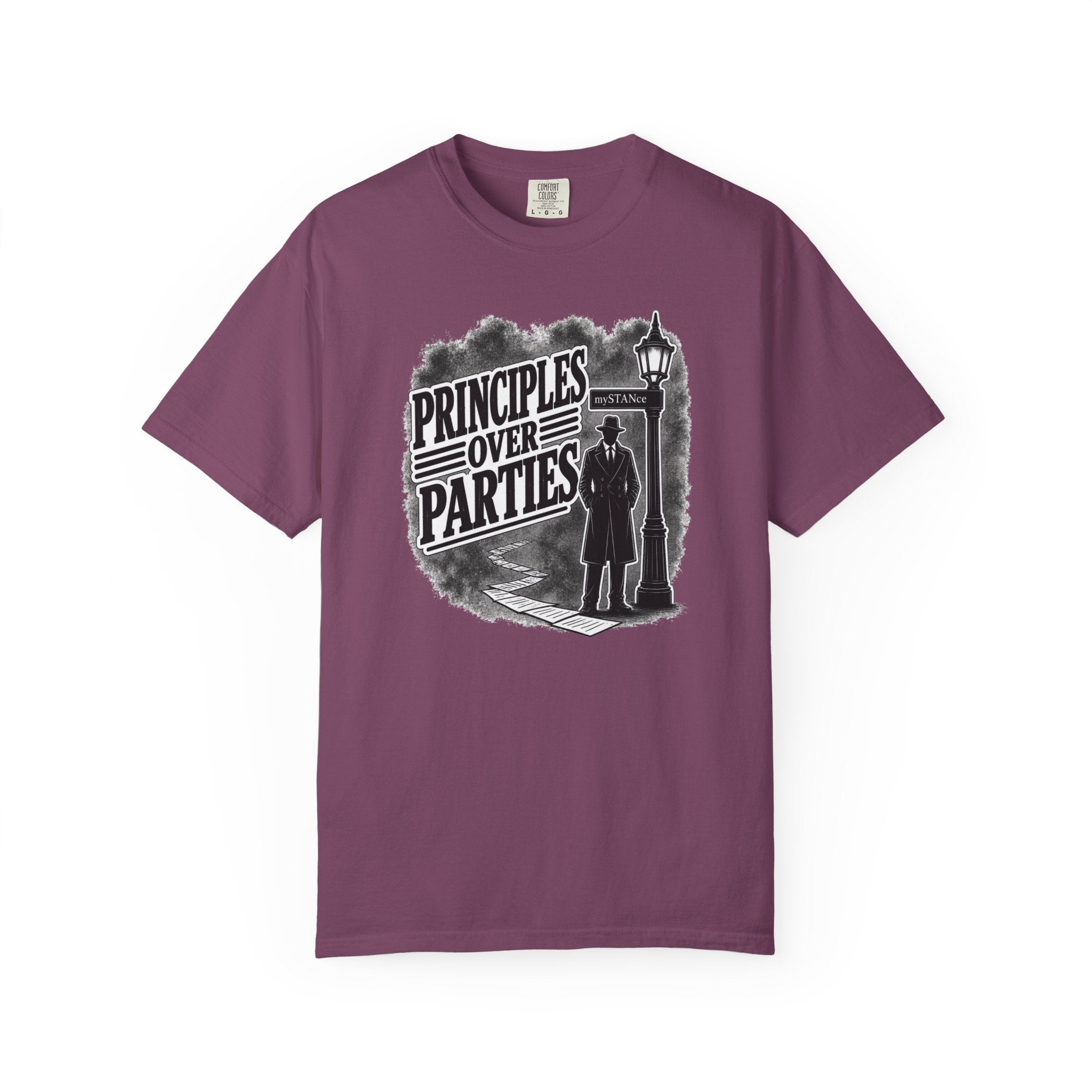 Principles Over Parties – mySTANce Noir T-Shirt