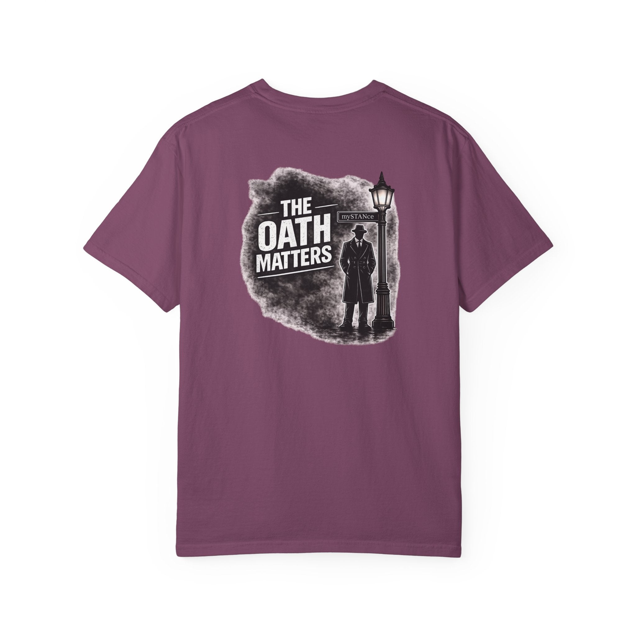 The Oath Matters T-Shirt — Vintage Silhouette Graphic Tee