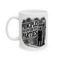 Ceramic Mug — "Prisons Don’t Make Us" Grunge Gothic Coffee Mug (11oz/15oz)