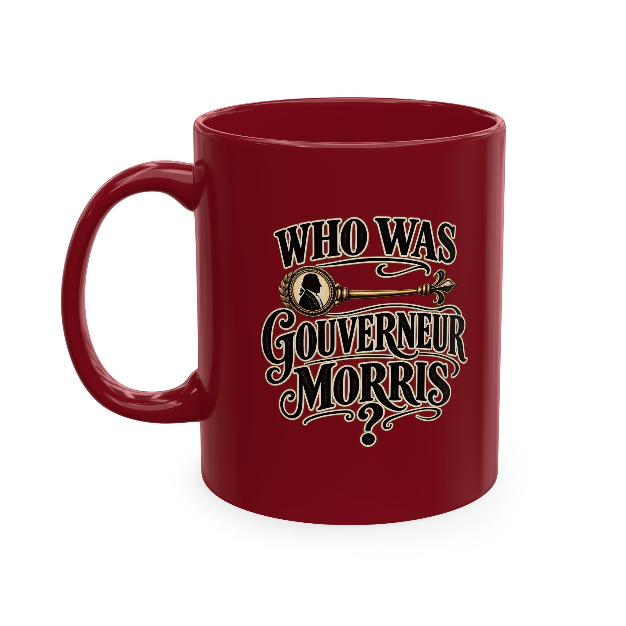 mySTANce Mystery Man Ceramic Mug | 11 oz Vintage Noir Coffee Cup