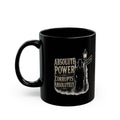 Black Coffee Mug — 'mySTANce' Silhouette Logo 11oz & 15oz