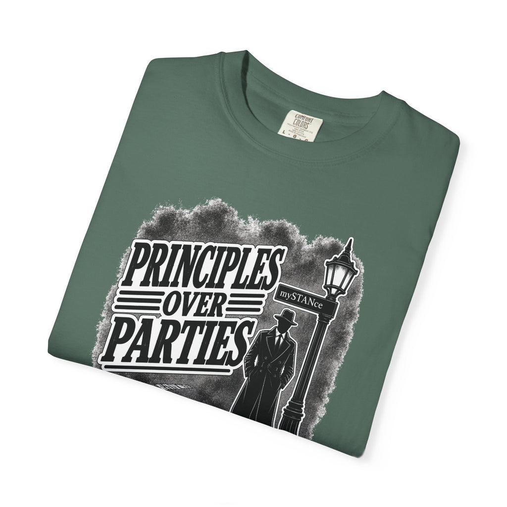Principles Over Parties – mySTANce Noir T-Shirt