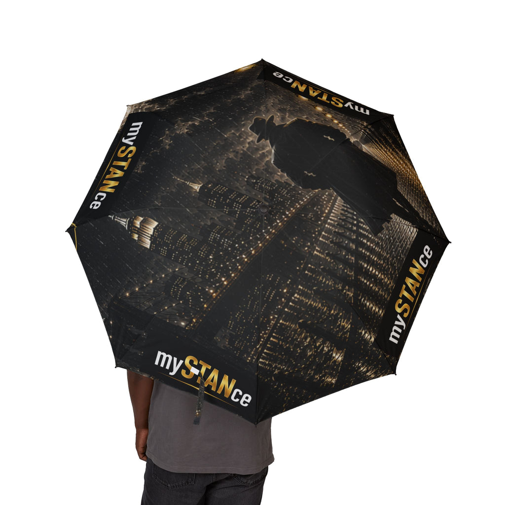 Compact Foldable Umbrella — mySTANCE Silhouette Rain Cover