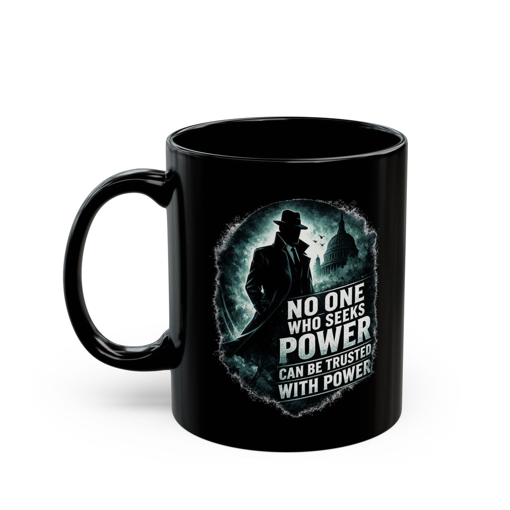 mySTANCE Black Coffee Mug — Empowerment Quote Graphic (11oz & 15oz)
